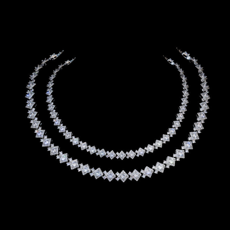 Ice Scale Chain In White Gold