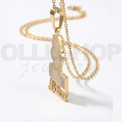 Memory Portrait Necklace Photo necklace