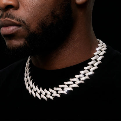 Miami Thorn Ice Cuban Chain - 20mm