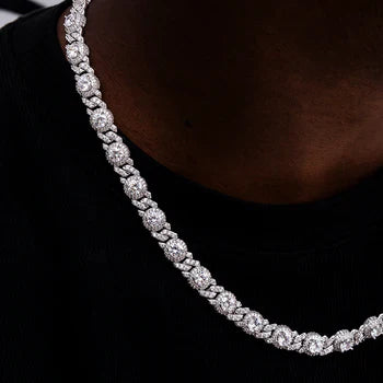 Rock Sugar Stone Cuban Chain - 10mm