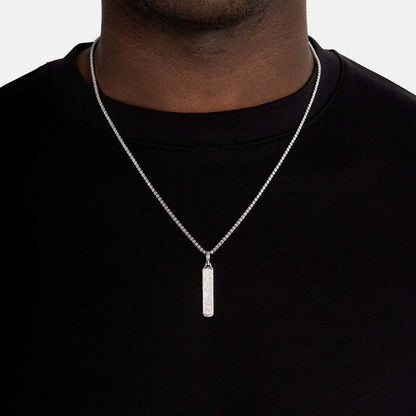 Skyline Pendant In White Gold